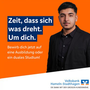 -Werbung- Volksbank Hameln-Stadthagen - Die Familienbank